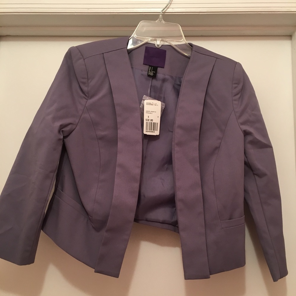 Purple blazer